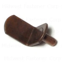5mm Bronze Shelf Support For Secure Shelving Installation