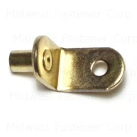1/4 Inch Brass Shelf Support For Secure Shelving Installation