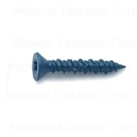 3/16 X 1-1/4 Torquemaster Flat Head Masonry Screws - Durable Fasteners For Heavy-duty Applications