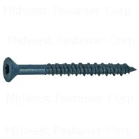 1/4 X 2-3/4 Torquemaster Flat Head Masonry Screws - Heavy Duty Fasteners