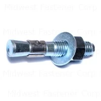 Wedge Anchors 5/8 Inch X 3-1/2 Inch Zinc Coated Heavy Duty