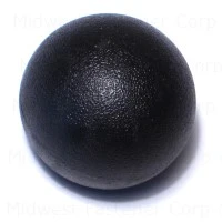 1-1/4 Inch Diameter 10-24 Ball Knob For Cabinet And Drawer Hardware
