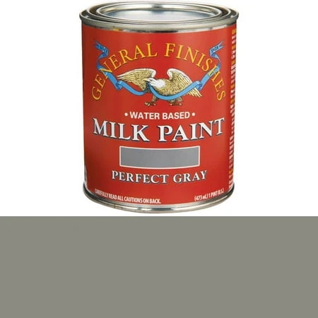 Perfect Gray Milk Paint, Pint Size For Furniture And Home Decor