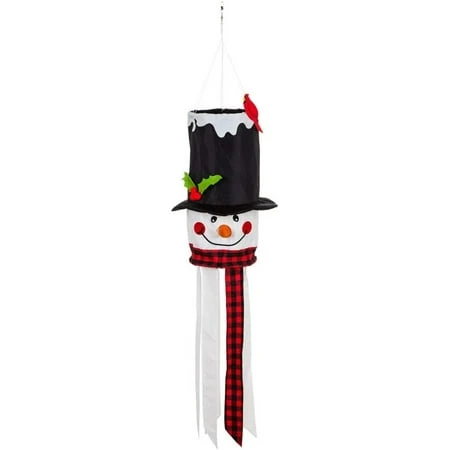 SNOWMAN 3D WINDSOCK