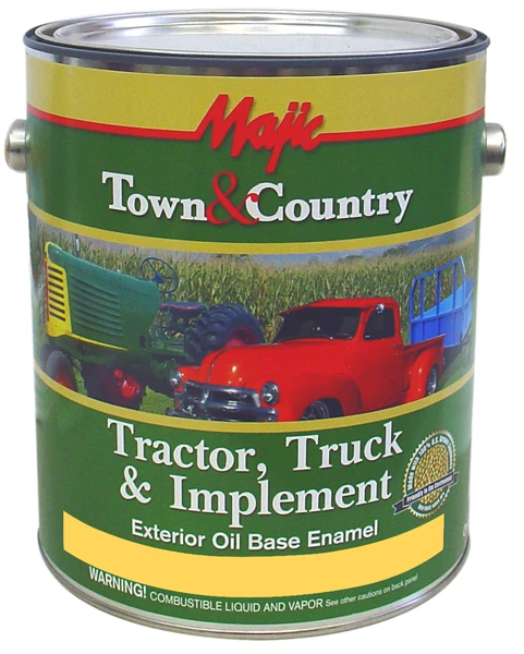 Town & Country Tractor, Truck & Implement Enamel Paint, Oil Base, New Holland Yellow, Gallon