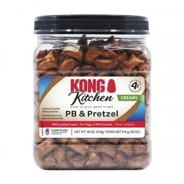Kitchen Creamy Peanut Butter & Pretzel Dog Treats 18oz