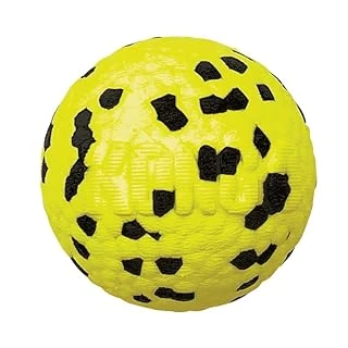 Reflex Ball Dog Toy, Small, Yellow - Durable Fetch Toy For Active Dogs