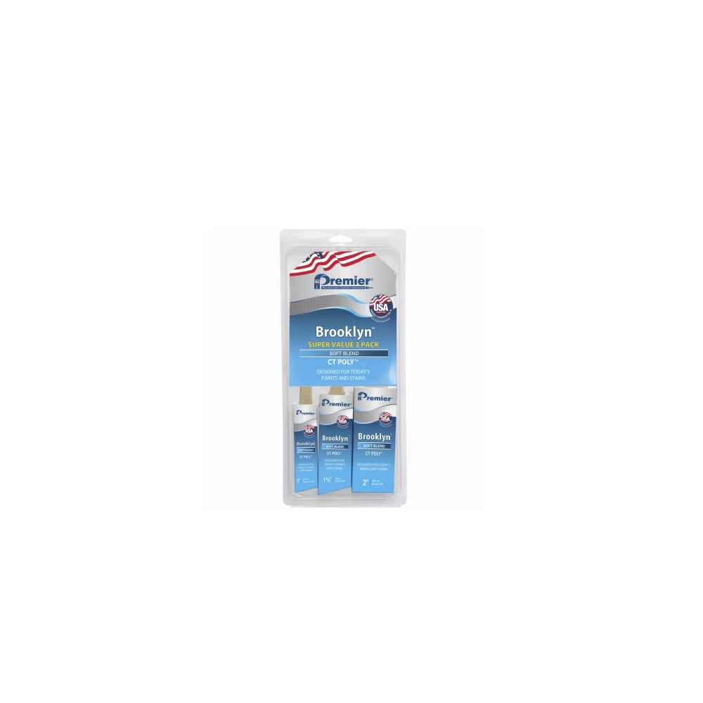 3-Pc. Brooklyn Super Value Paint Brush Set