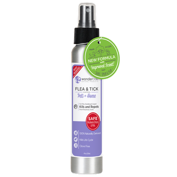 Flea Tick Mosquito Spray Rosemary 4 Oz - Natural Essential Oils For Pets And Home