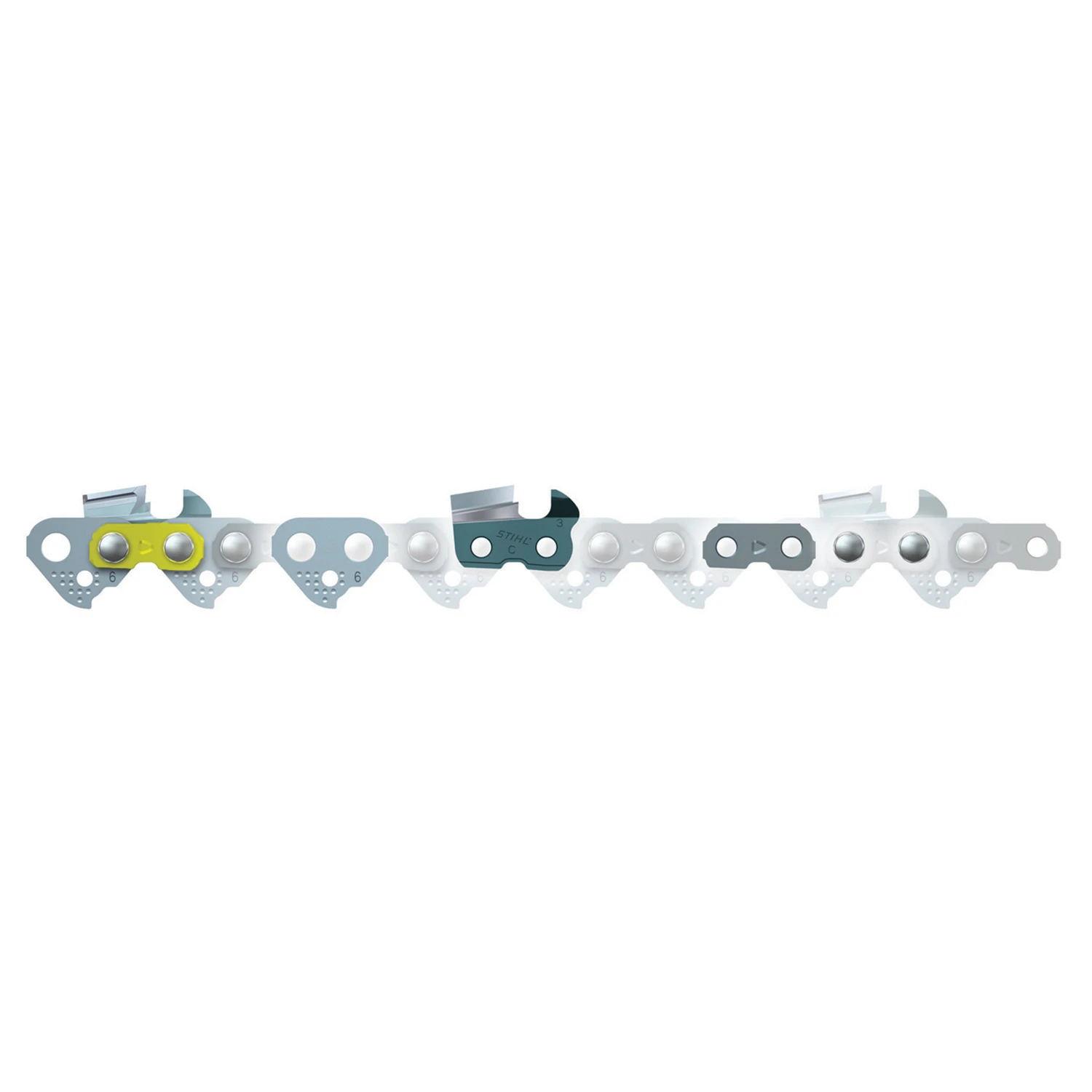Oilomatic Rapid Super Chainsaw Chain - Full Skip, Square-ground Chisel Design