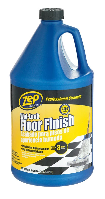 Zep Professional Strength High Gloss High Traffic Floor Finish Liquid 1 Gallon