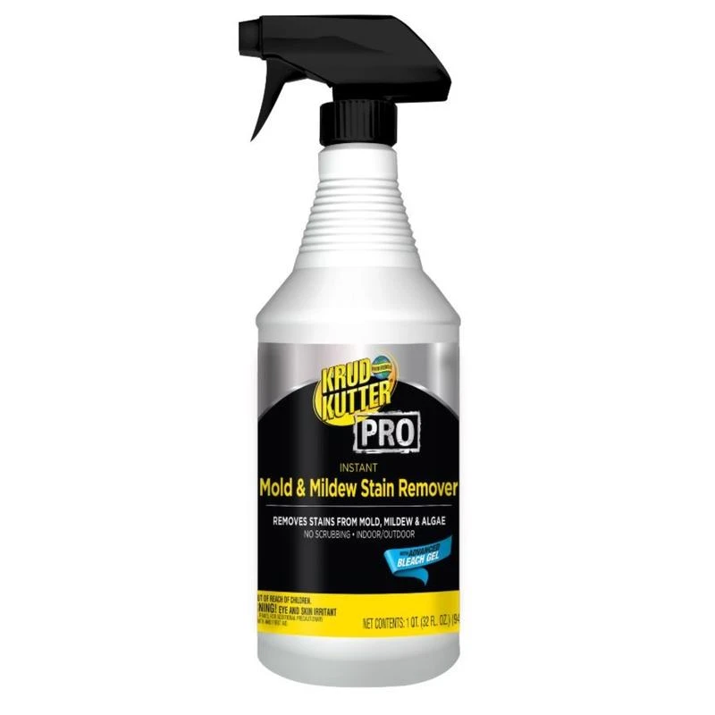 Pro Mold And Mildew Stain Remover 32 Oz Trigger Spray Bottle