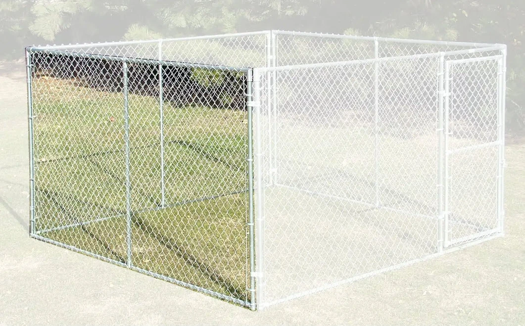 10' X 6' Galvanized Expansion Panel For Kennels And Fencing