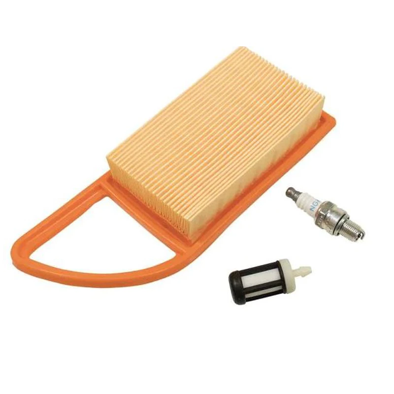 Service Kit For Stihl Br 500, 550, 600, 700 With Spark Plug, Air & Fuel Filters