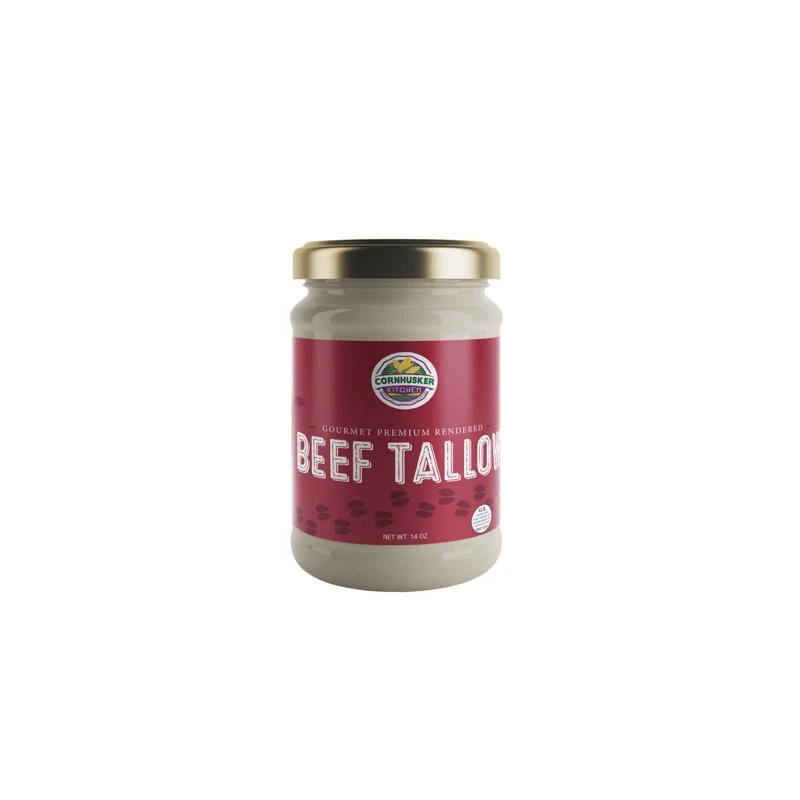 Beef Tallow Oil 14 Ounce Bottle For Cooking And Frying