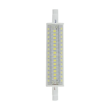 Satco (S11222) 10 Watts J-Type T3 Led Bulb 118Mm; 120V R7S Base; 3000K Double End 200 Deg. Beam Angle For Outdoor Lighting Stair Path Lights Clear Warm White 10W/Led/T3/118Mm/830/120V/D (1 Pack)