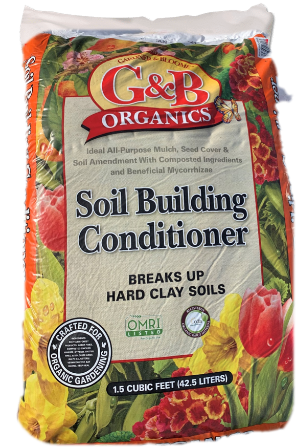 G&b Organics Soil Building Conditioner 1.5 Cubic Feet For Improved Drainage
