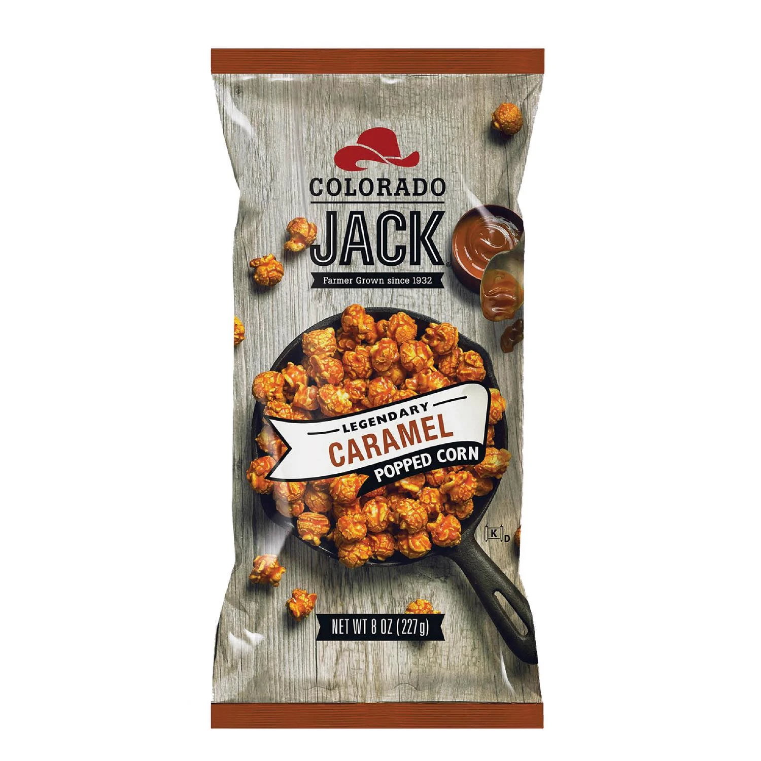 Legendary Caramel Gourmet Popcorn 8 Ounce Bag - Handcrafted Flavor
