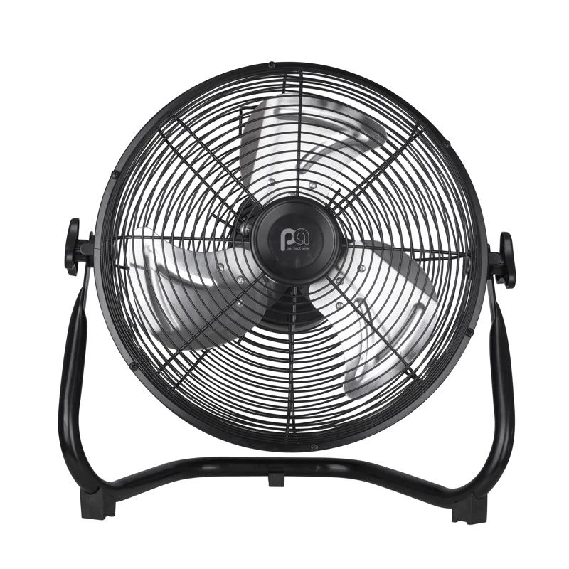15.75 In. High Velocity Floor Fan With 3 Speed Settings And 12 In. Blade Diameter