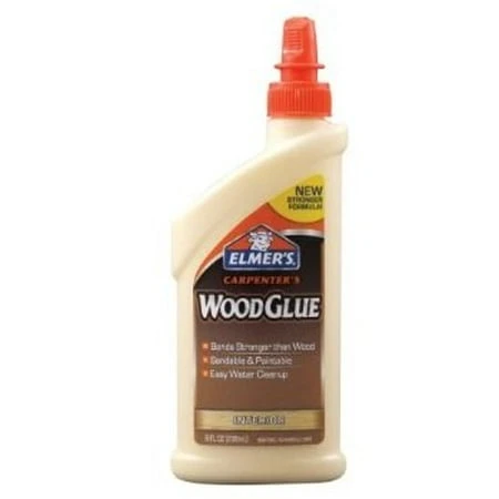 Carpenter's Wood Glue Interior 4 Ounce Bottle For Woodworking Projects