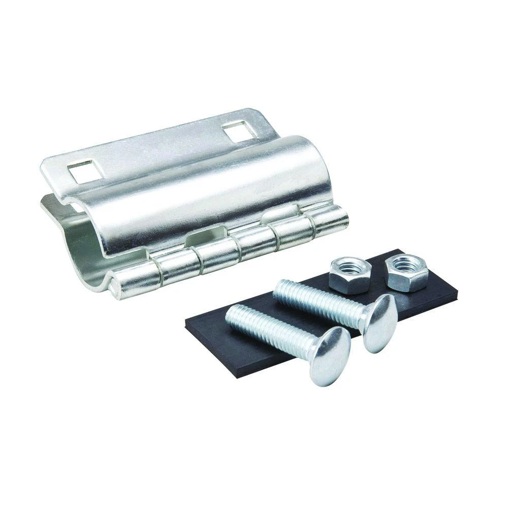 1/2 Inch Galvanized Steel Repair Clamp For Plumbing And Pipe Repairs