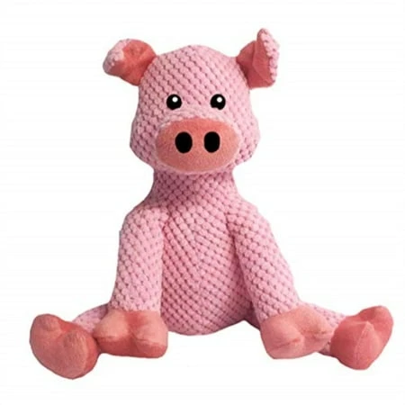 Floppy Pig Dog Toy - Large Plush Squeaky Toy For Dogs