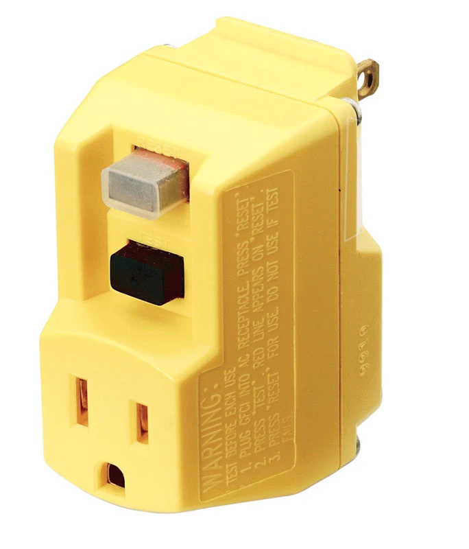 Trc Gfci Plug 5-15p 2 Pole 3 Wire Pvc For Commercial & Residential Use