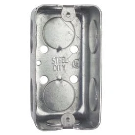 13-cubic Inch 1-gang Handy Metal Electrical Box Model 5836134-30l