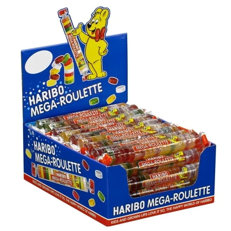 Mega Roulette Gummi Candy 38.2 Ounce Bag - Assorted Flavors