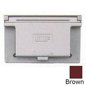 Fg-1dcav 1-gang Weatherproof Raised Cover 4-9/16 Inch X 2-13/16 Inch Horizontal Mount