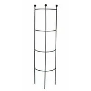90101 33 Inch Rustic Rust Half Round Vegetable Ladder