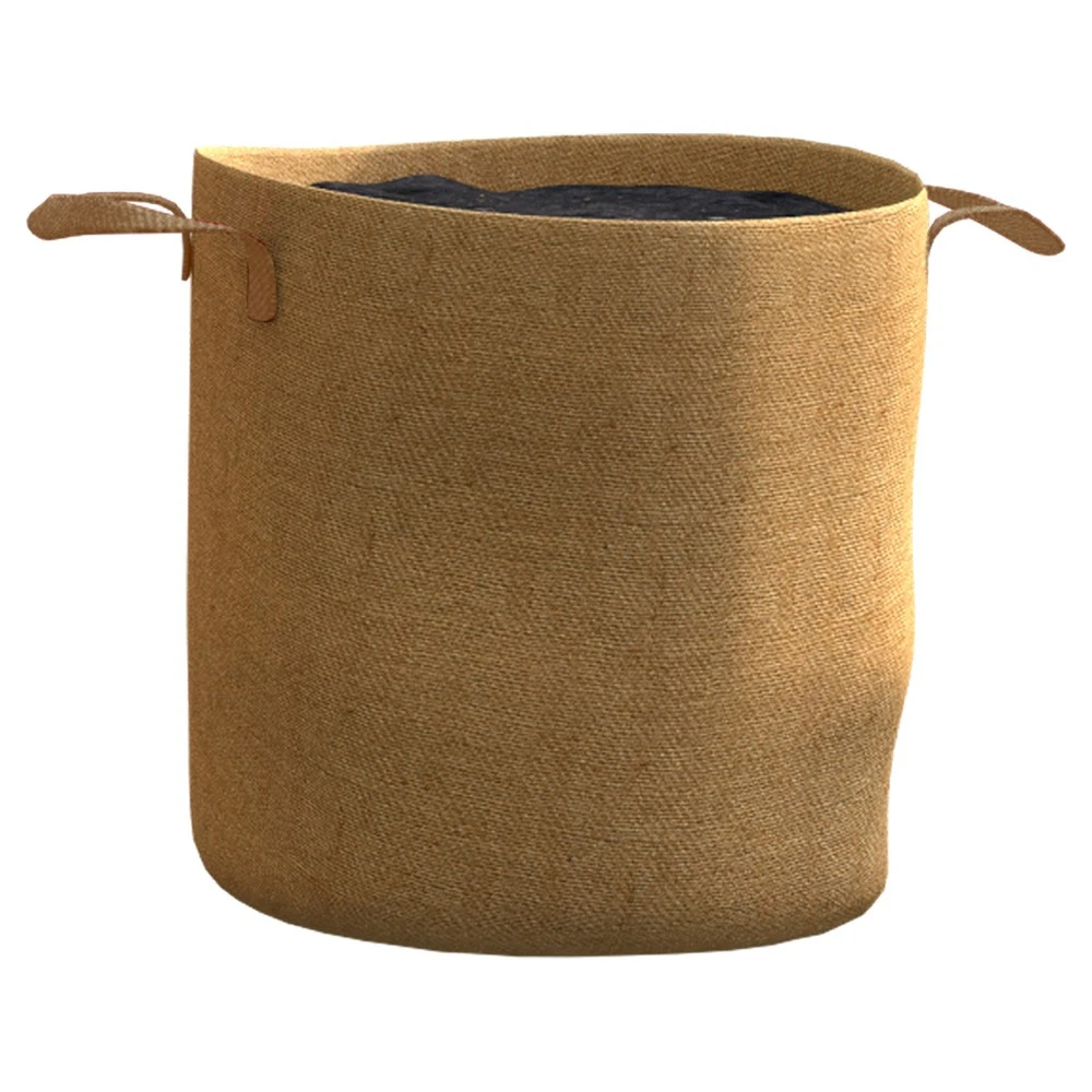 10 Gallon Natural Grow Bag For Planting And Gardening