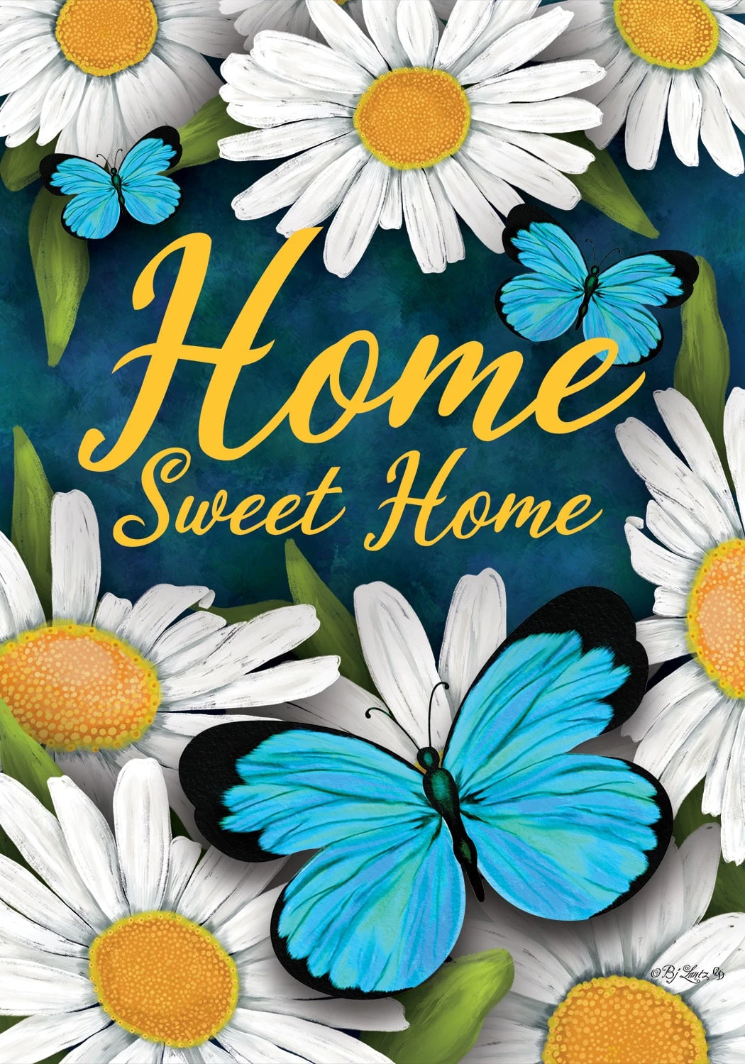 Home Sweet Home Garden Flag 12 X 18 Inch Double Sided Decorative Flag