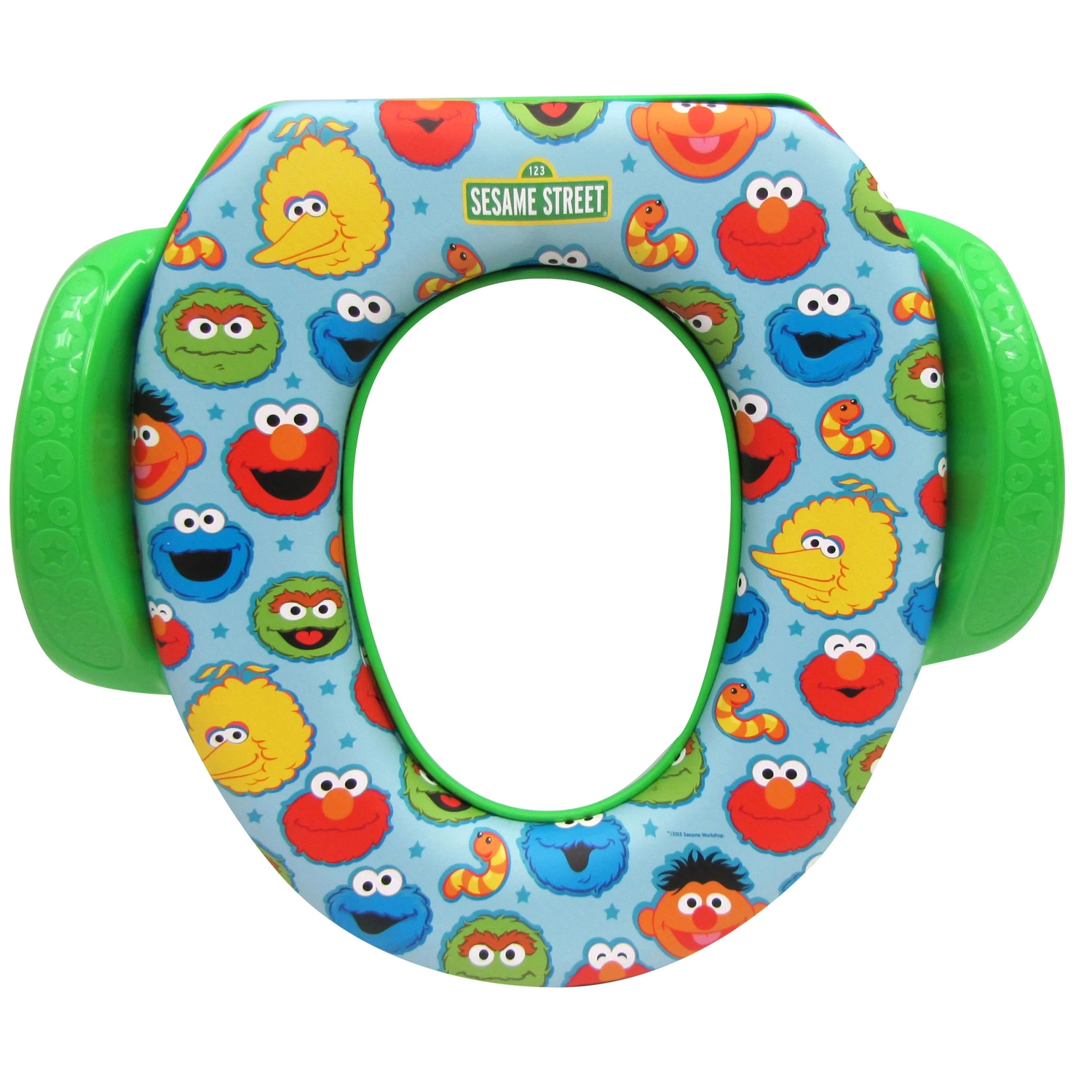 Sesame Street Best Pals Round Soft Child's Toilet Seat - Model 69144