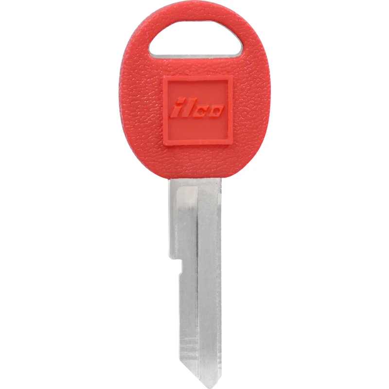 Colorplus Automotive Universal Key Blank B51 Red Single Sided For Gm Vehicles
