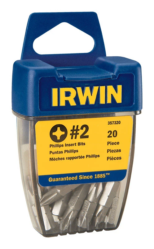 Irwin Steel Drill Bit Set 20 Pieces, Model Iwaf121ph220d