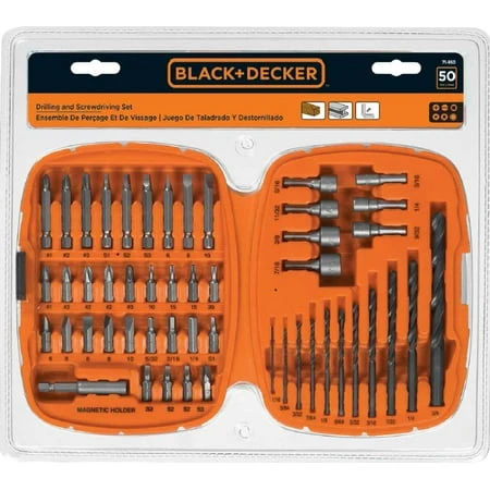 71-950 50-piece Drill And Screwdriver Bit Set For Versatile Applications
