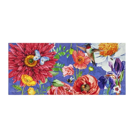 English Garden Florals Sassafras Switch Mat 10 X 22 Inches For Home Decor
