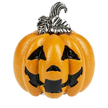 Lucky Little Jack-o-lantern Glow In The Dark Charm Eh60870