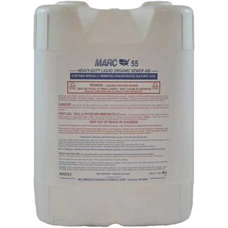 55 Drain Cleaner - Powerful Formula For Clogs And Blockages