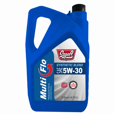 5w-30 Synthetic Blend Motor Oil, 5 Quart Container