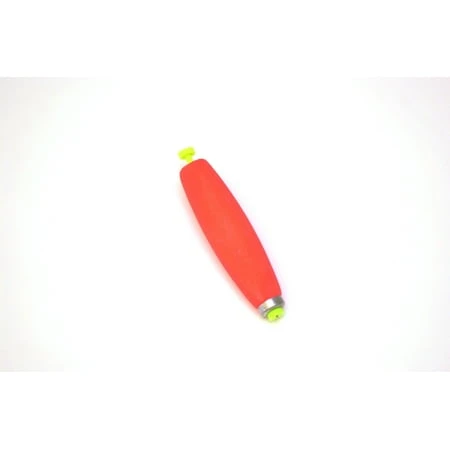 Foam Cigar Float Weighted 2-1/2 Inch Red Fishing Bobbers - 2 Pack