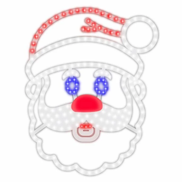 105101 16 Inch Holiday Wonderland Singing Santa Figurine