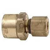 66-6-4 3/8 Inch O.d. X 1/4 Inch Female Reducing Adapter, Rough Brass