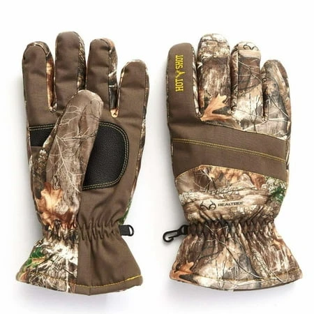 Men’s Camo Defender Glove – Realtree Edge Outdoor Hunting Camouflage Medium