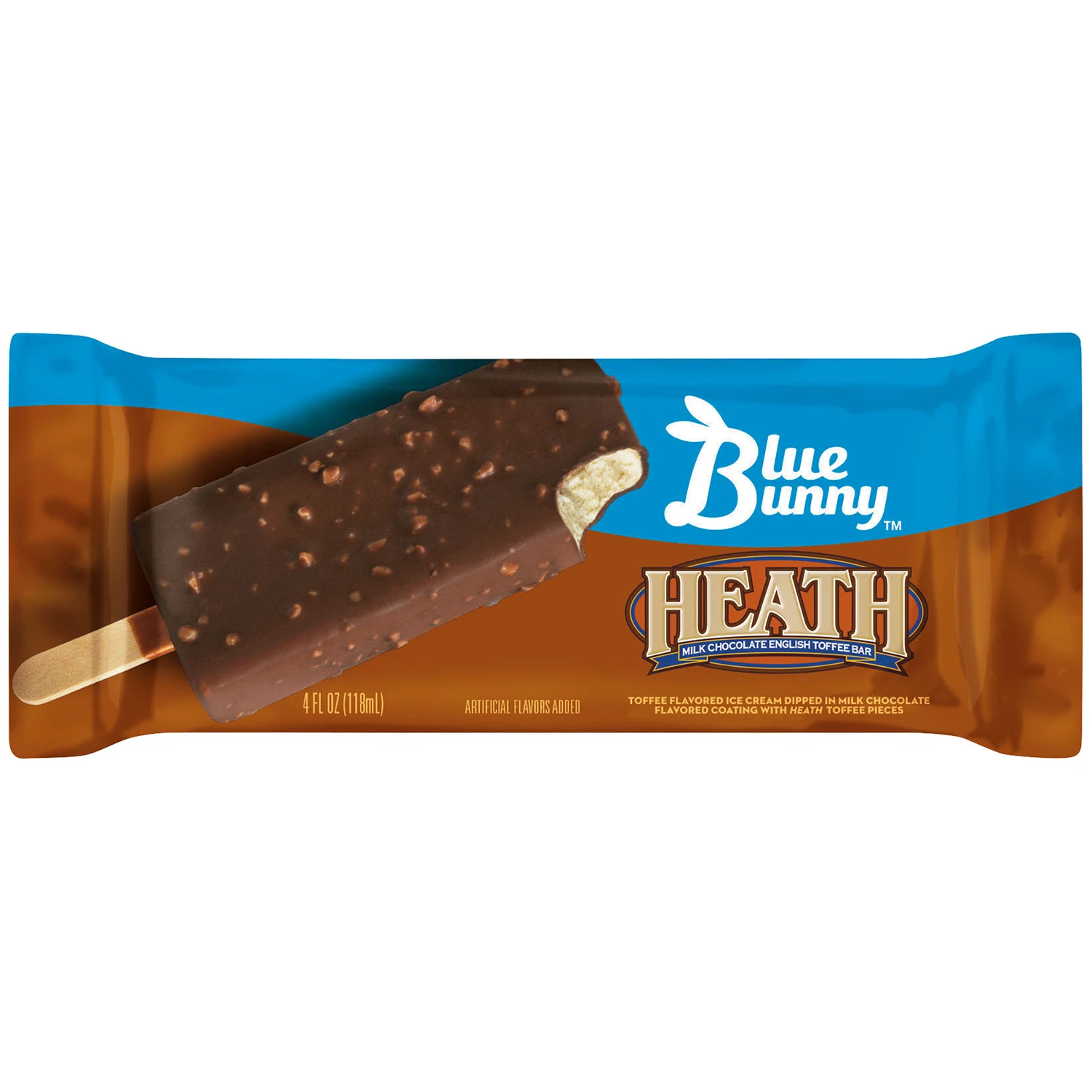 Milk Chocolate English Toffee Ice Cream Bar - Delicious Treat