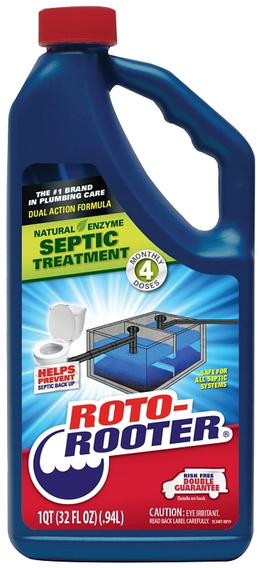 32 Ounce Septic Treatment For Odor Control And Backup Prevention