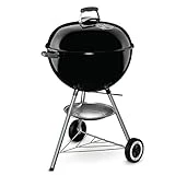 741001 Silver One-touch 22-inch Kettle Grill In Black