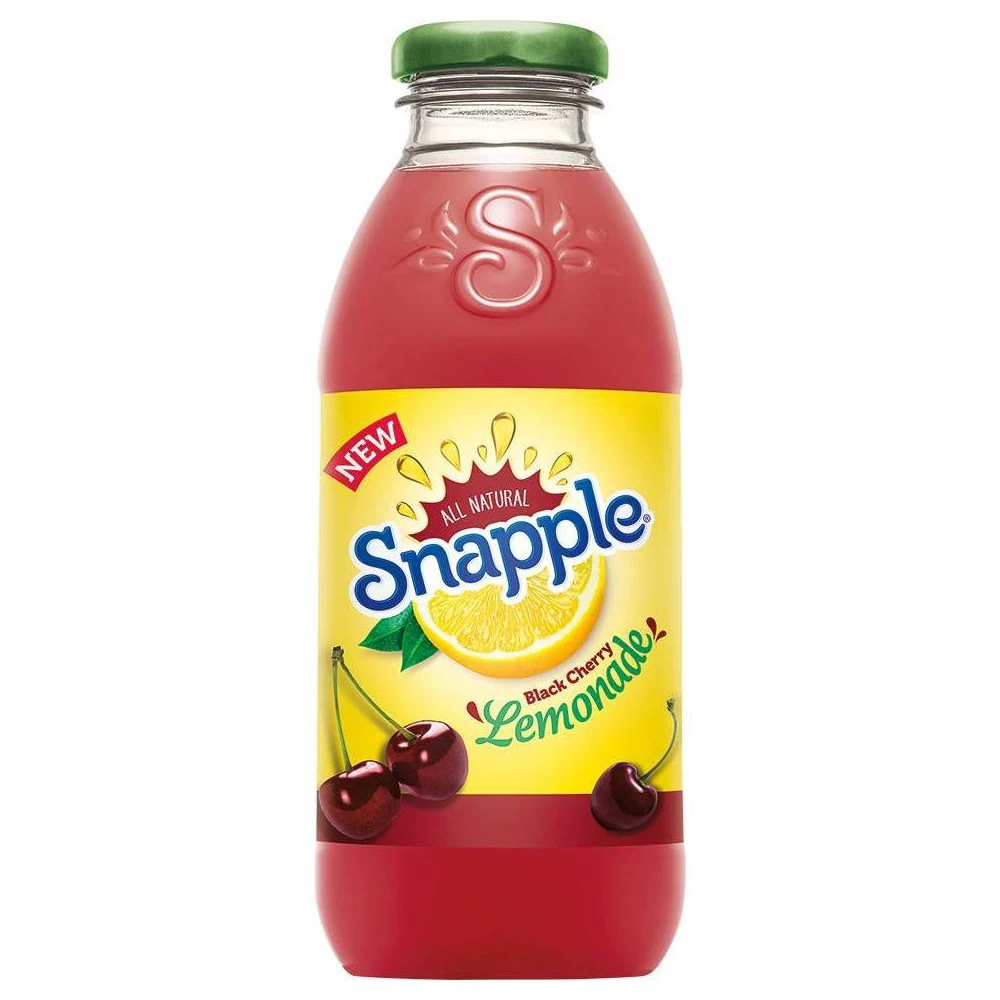 SNAPPLE LMNDE BLK CHY 16OZ