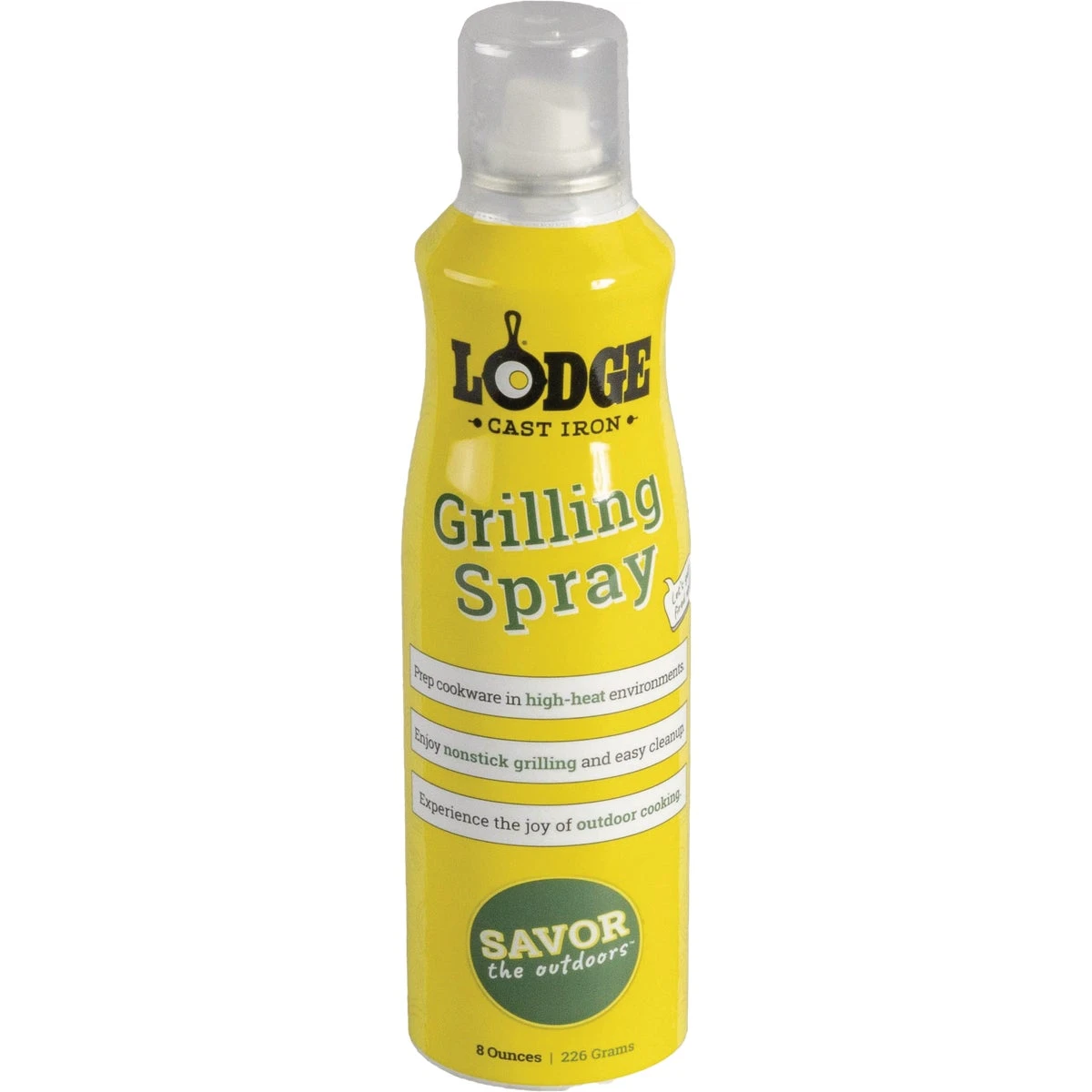 8 Oz. Non-stick Flame Resistant Grilling Spray For Outdoor Cooking